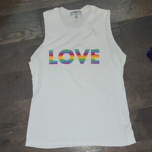 Rainbow LOVE Muscle Tank Top